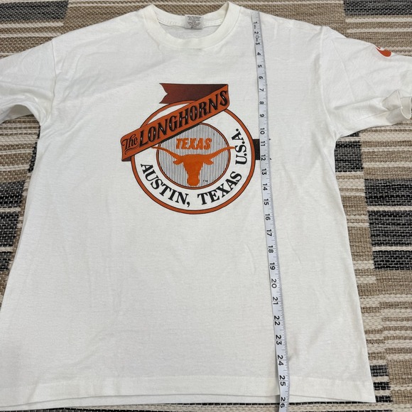 Vintage Texas Longhorns Shirt Mens Large‎ NCAA College Football Nike 80s 90s - Picture 16 of 16